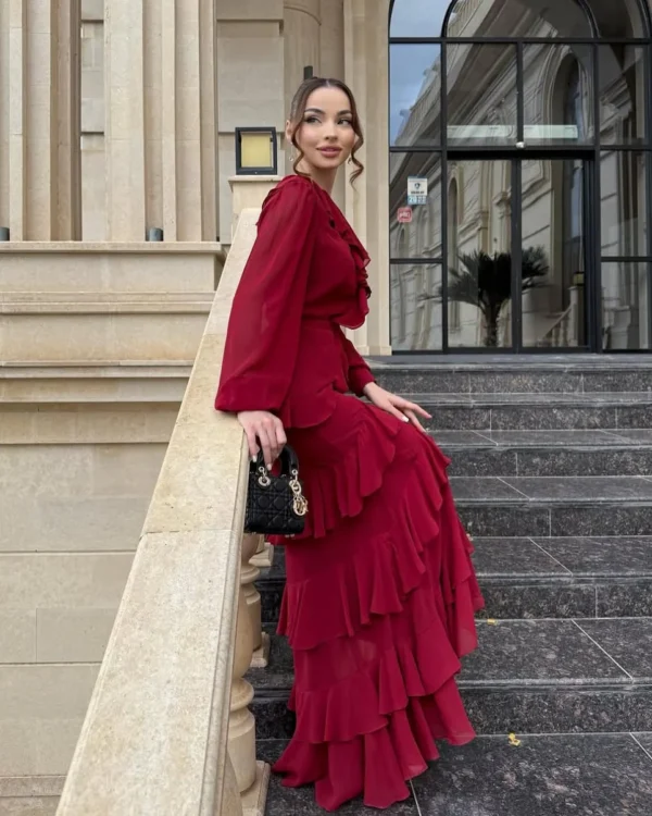 Livana -Ruffles Dress