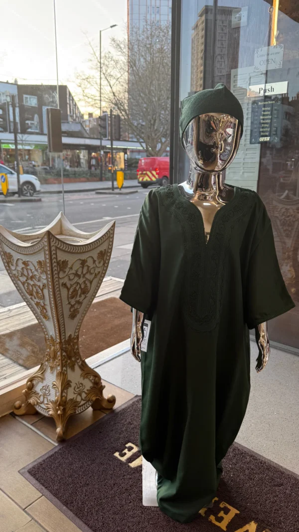 Boys Premium Kandoura Thobe short sleeve