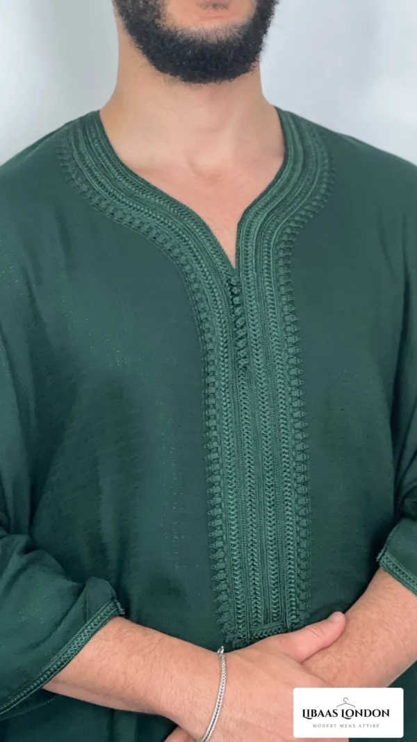 Moroccan Thobe Premium Linen blend