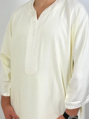 Moroccan Thobe Premium Linen blend