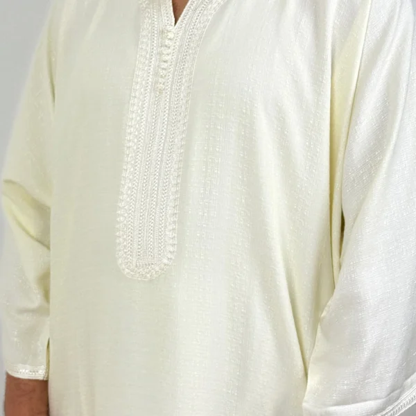 Moroccan Thobe Premium Linen blend