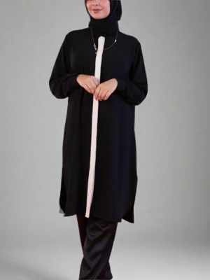 A- Long Tunic - Black