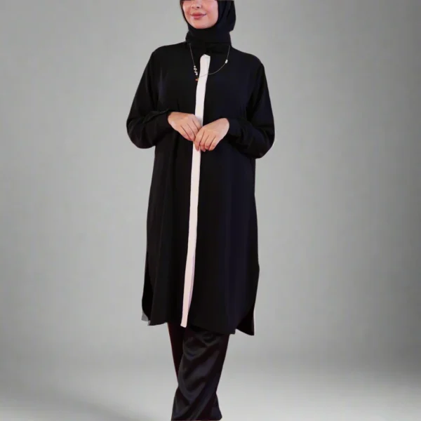 A- Long Tunic - Black