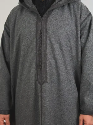 Winter Hooded Thobe Luxury Moroccan Djellaba