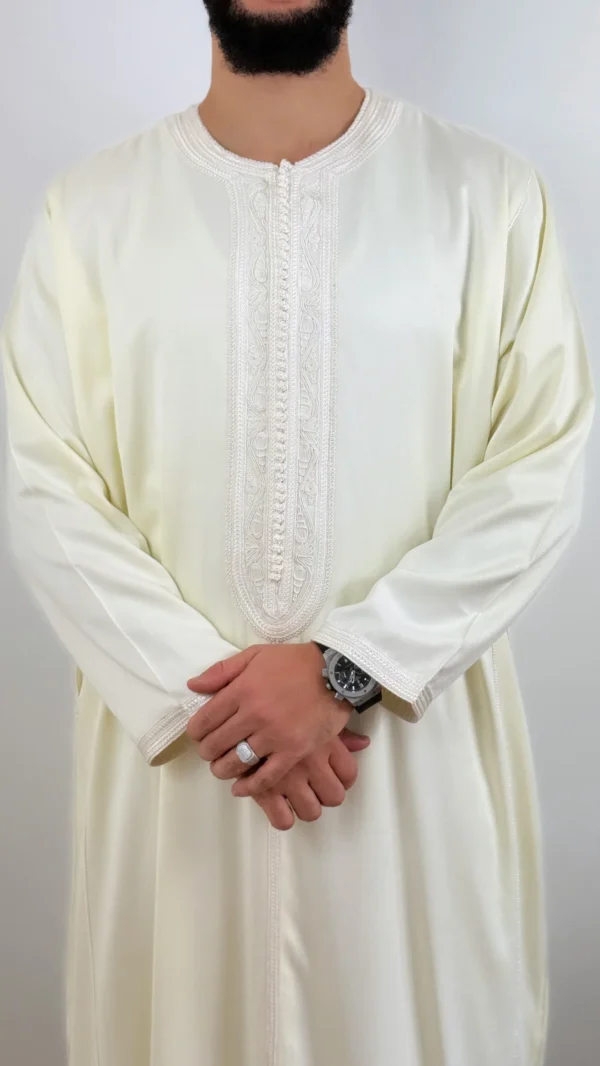 Kaftan Premium Thobe Long-Sleeve Winter Jubbah fully Hand-made