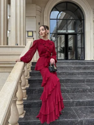 Livana -Ruffles Dress