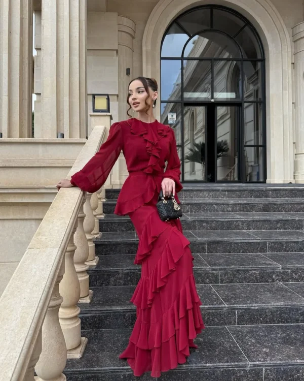 Livana -Ruffles Dress