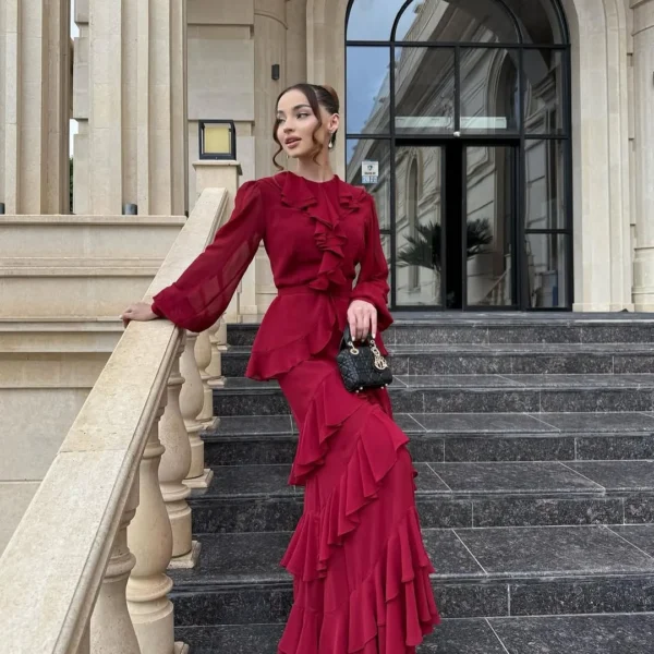 Livana -Ruffles Dress