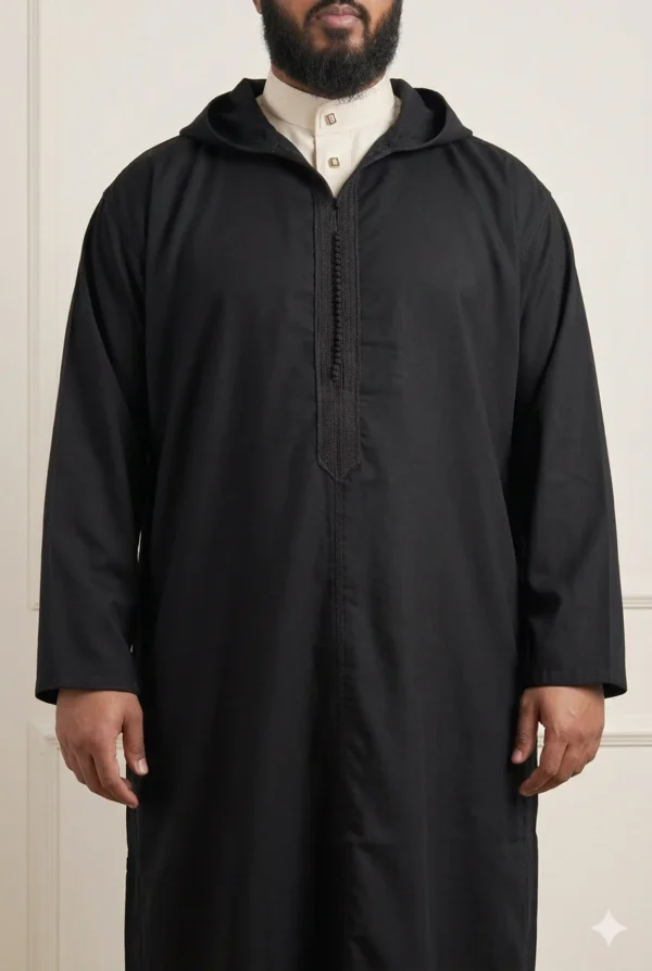 Essential Winter Hooded Moroccan Djellaba