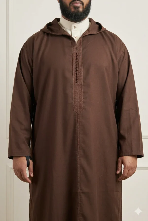 Essential Winter Hooded Moroccan Djellaba