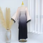 Daliyah - Feathered Satin Butterfly