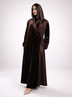 Royal Silky Velvet Signature Abaya & Hijab