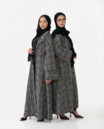 Abaya Winter Coat – Thick Button‑Front Modest Outerwear