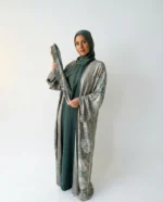 Luxury KASHMIRI PASHMINA Abaya Set