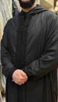 Hooded Embroidery Thobe Moroccan Djellaba