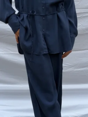 Cotton Co-ord Set with Belt