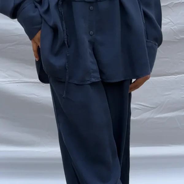 Cotton Co-ord Set with Belt