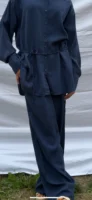 Cotton Co-ord Set with Belt