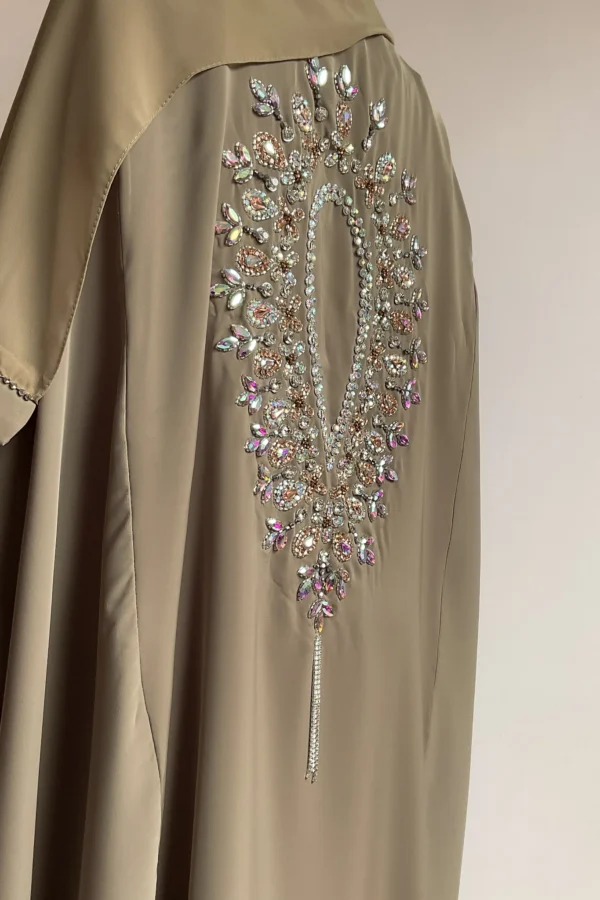 Noor Embellished 4pc Cape Set