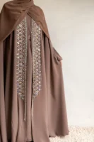 Noor Embellished 4pc Cape Set