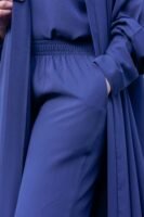 Elegant Modest Abaya Set - Blue