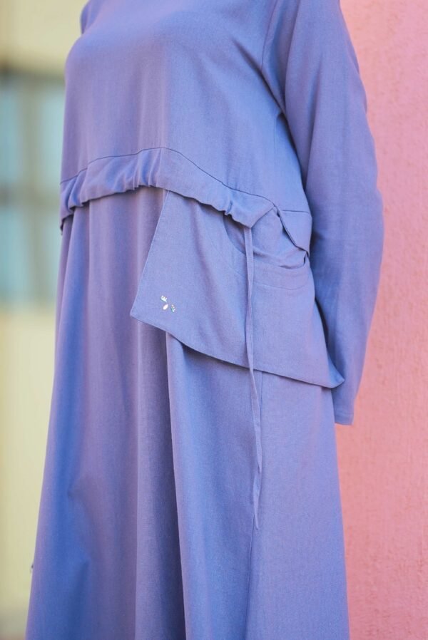 A- Lenin Dress - Blue