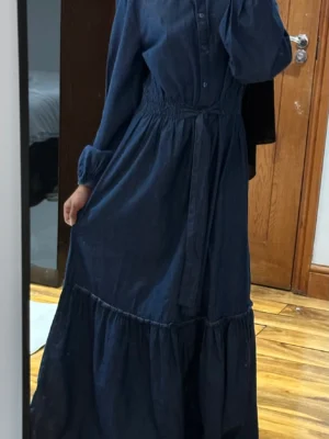 Denim Tie Dress