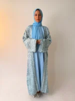 Luxury KASHMIRI PASHMINA Abaya Set