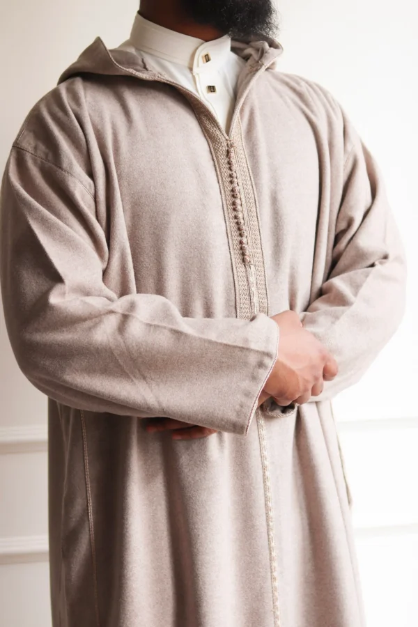 Premium Winter Wool Hooded Moroccan Djellaba