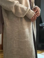 Knitted Cardigan with Pockets