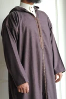 Premium Winter Wool Hooded Moroccan Djellaba