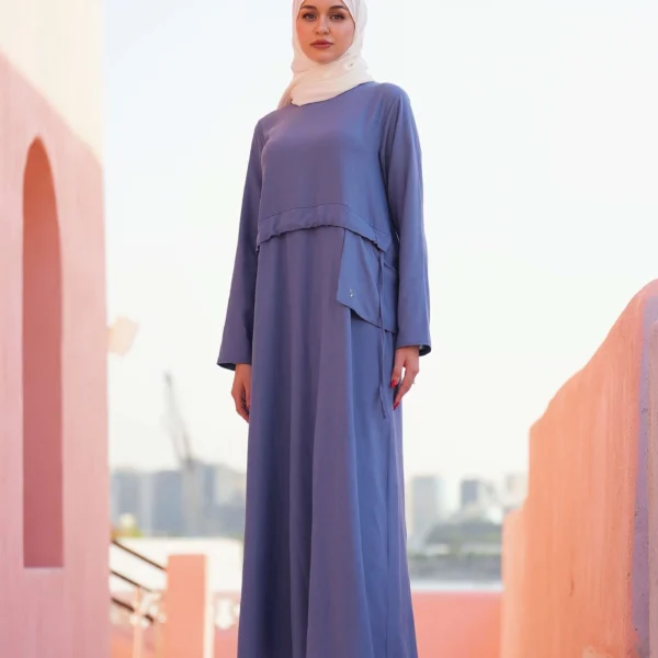 A- Lenin Dress - Blue