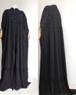 Aurora Embellished Chiffon Cape Set