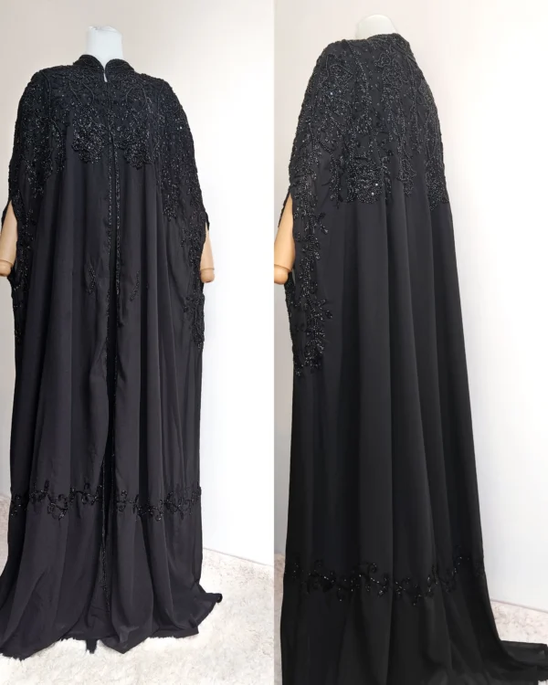Aurora Embellished Chiffon Cape Set