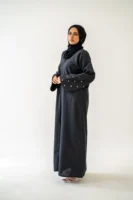 Heart Sleeve Abaya – Elegant Modest Wear