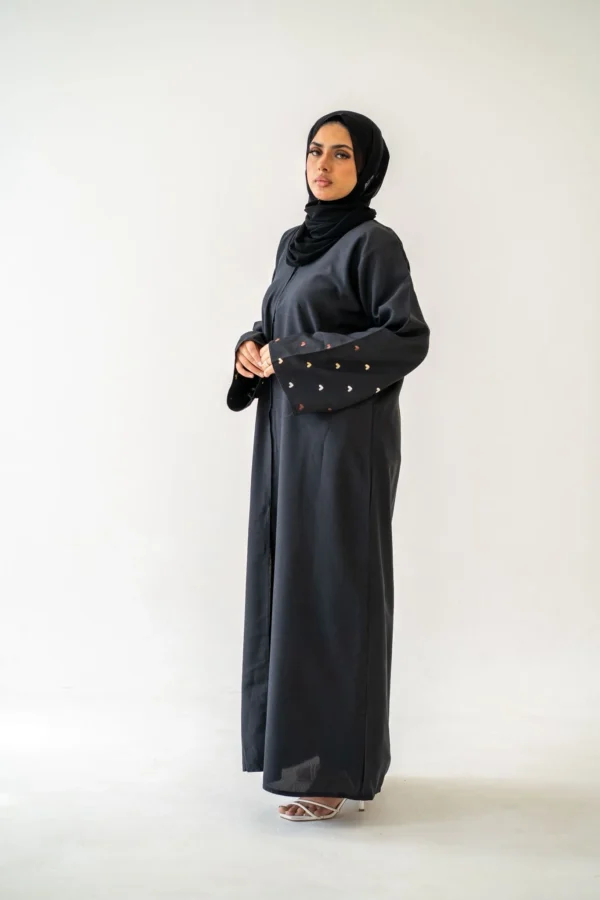 Heart Sleeve Abaya – Elegant Modest Wear