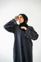 Heart Sleeve Abaya – Elegant Modest Wear