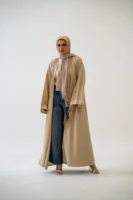 Heart Sleeve Abaya – Elegant Modest Wear