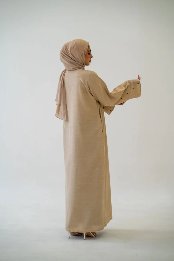 Heart Sleeve Abaya – Elegant Modest Wear