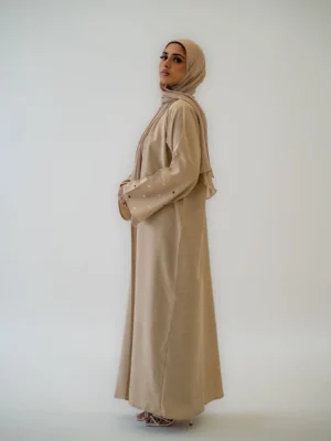 Heart Sleeve Abaya – Elegant Modest Wear