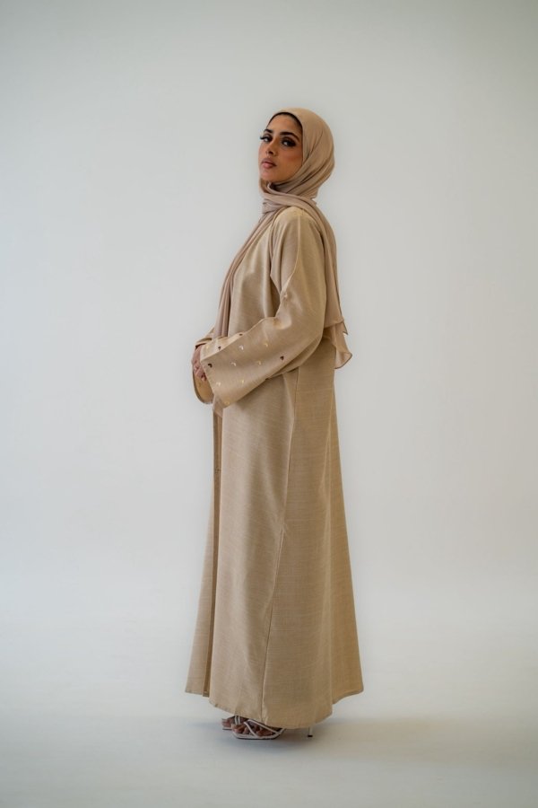 Heart Sleeve Abaya – Elegant Modest Wear