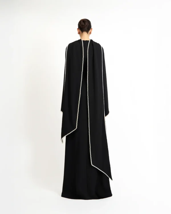 Pearly petal- maxi dress