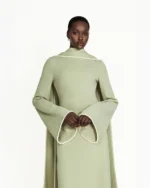 Pearly petal- maxi dress