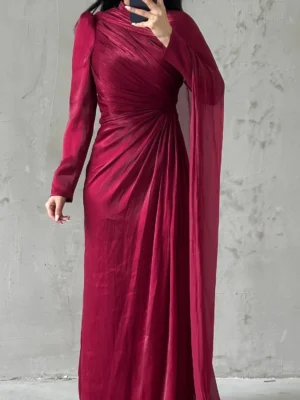 Vestal Drape Gown