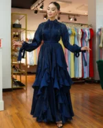 Elena Ruffles-Maxi Gown