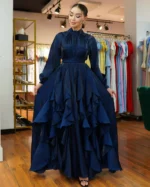 Elena Ruffles-Maxi Gown