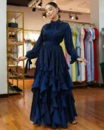 Elena Ruffles-Maxi Gown