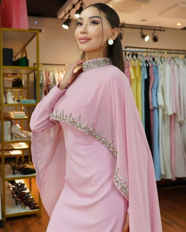 Sienna Cristal - cape dress