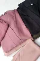 Classic Open Abaya with side pockets