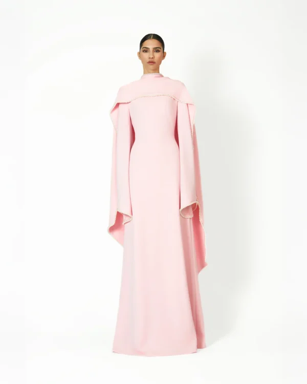 Pearly petal- maxi dress